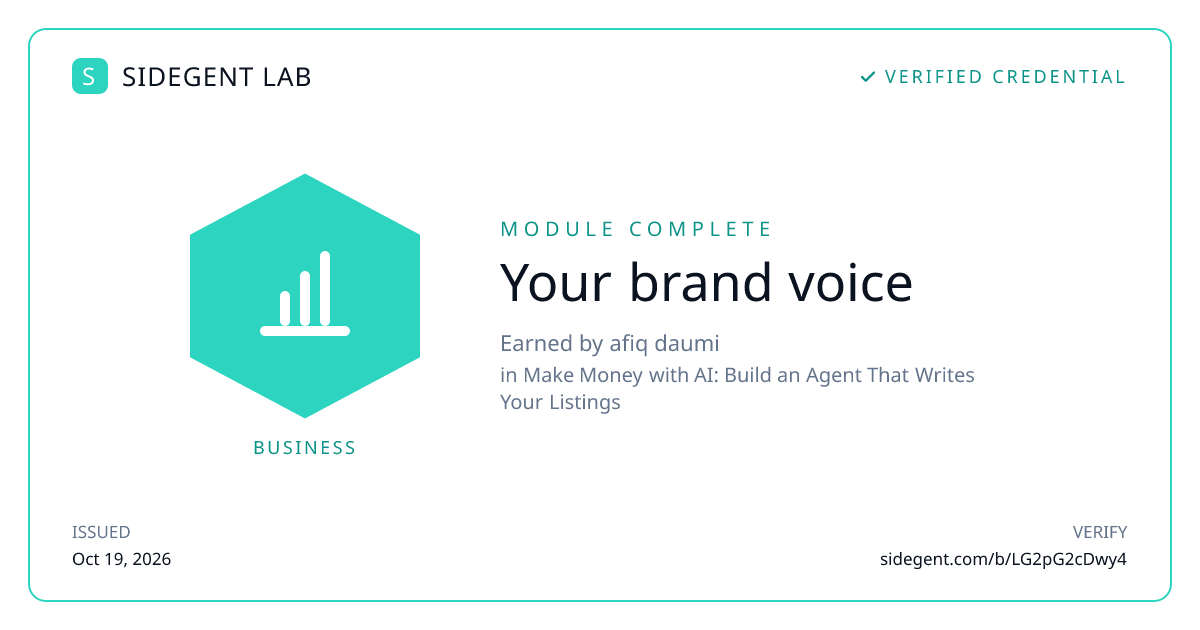 Your brand voice