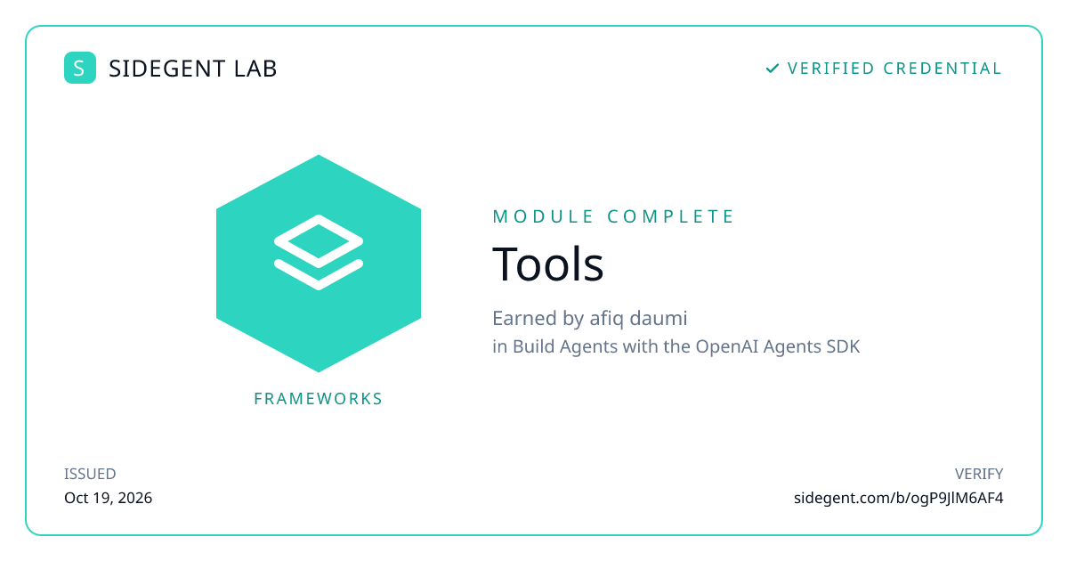 Tools