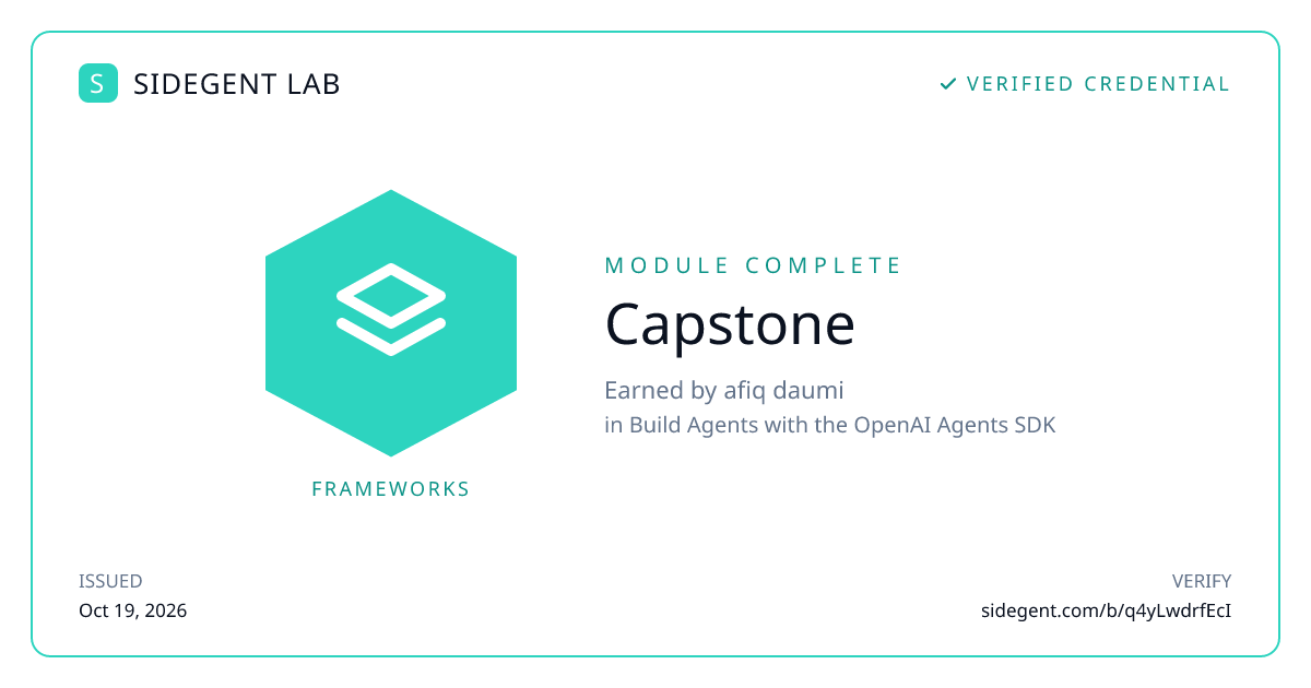 Capstone
