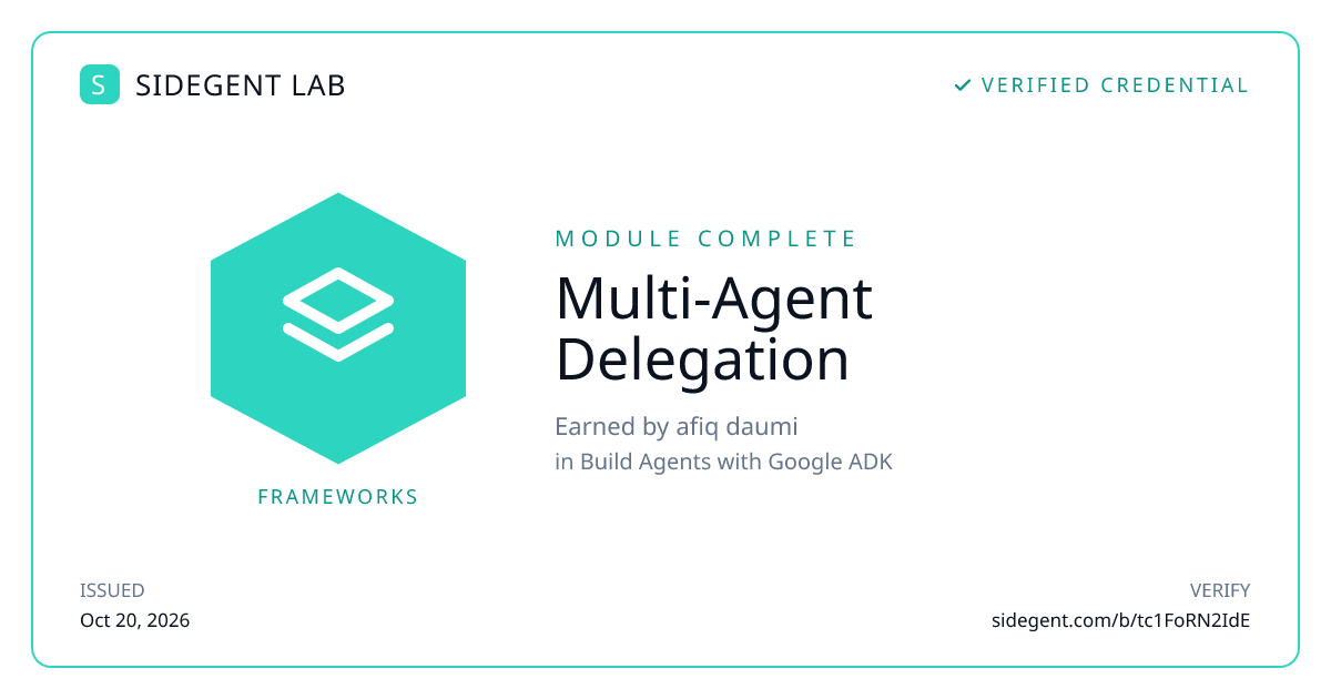 Multi-Agent Delegation