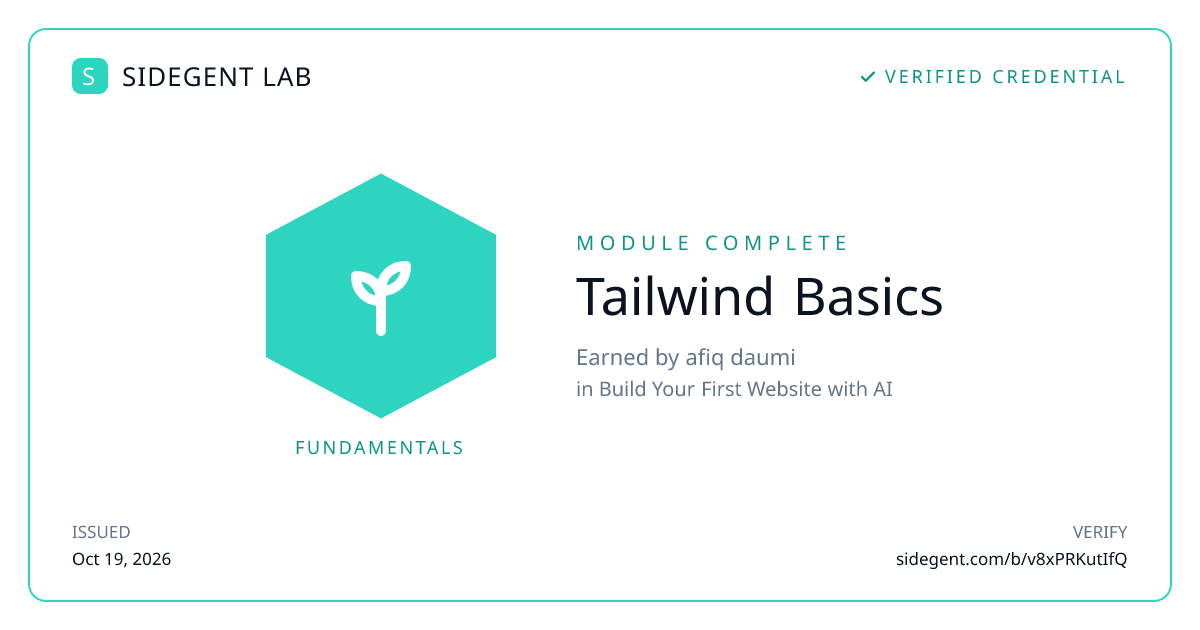Tailwind Basics
